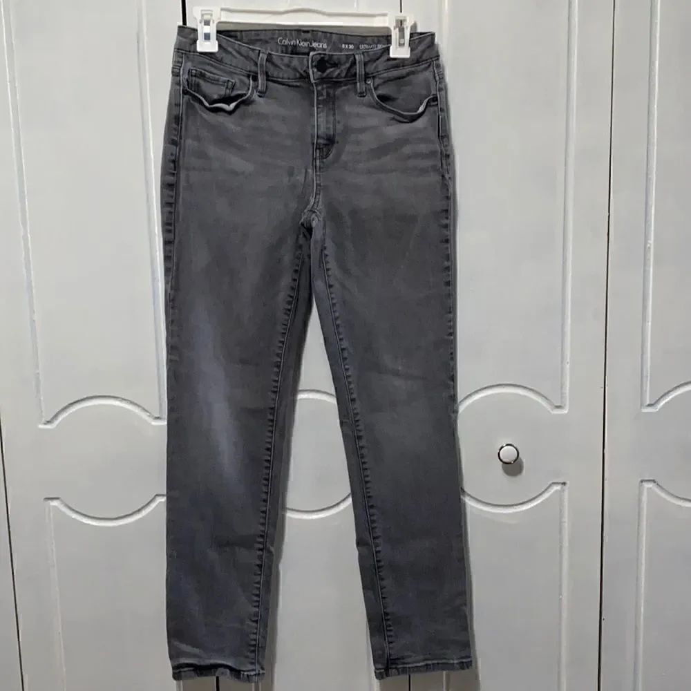 Calvin Klein Ultimate Skinny Jeans Gray 8x30